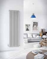 DQ Denali 1800 x 413 Copper Lacquer Stainless Steel Vertical Radiator