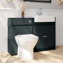 Abacus S3 Concepts Wall Hung Vanity Unit 550mm - Matt Anthracite