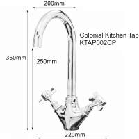 Skara Lever Contract - Mono Kitchen Sink Tap - Highlife