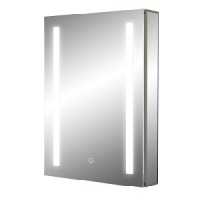 Comrie 500 1-Door LED Aluminium Mirror Cabinet 