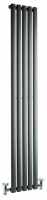 Cove Single Sided 1800 x 413 - Anthracite Texture - Designer Vertical Radiator - DQ Heating