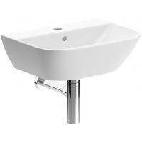 Crest 450 x 320mm Cloakroom Basin & Chrome Bottle Trap