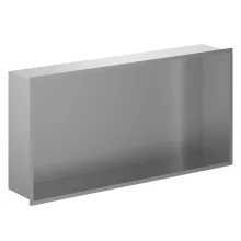 Crosswater Brushed Steel 610 x 305 Shower Wall Niche