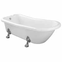 Bayswater Traditional Freestanding Slipper Bath - 1530 x 670 - Bathrooms to Love