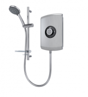 Triton Amore Electric Shower 9.5KW - Brushed Steel 