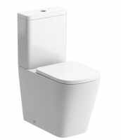 Tilia Rimless Comfort Height Close Coupled Toilet inc Soft Close Seat