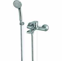 Vema Timea Chrome Wall Mounted Bath Shower Mixer Tap (DITB1082)   