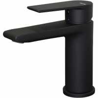 Vema Timea Matt Black Basin Mixer Tap (DITS1180) 