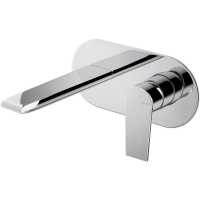 Vema Timea Chrome Wall Mounted Basin Mixer Tap (DITS1188) 