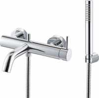 Vema Maira Chrome Wall Mounted Bath Shower Mixer Tap (DITS2034) 