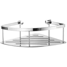 Smedbo Sideline Chrome Corner Shower Basket