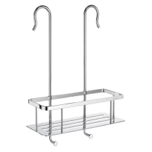 Smedbo Sideline Chrome Hanging Shower Basket for Shower Mixer