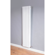 DQ Dawley 1470 x 260mm Gloss White Vertical Radiator
