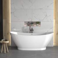 1750 x 750mm Day Freestanding Bath - Rubberduck Bathrooms 