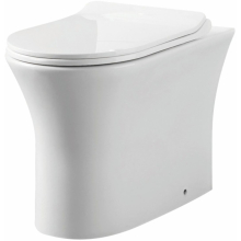 Scudo Deia Rimless Comfort Height Back to Wall Pan and Soft Close Seat