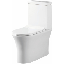 Scudo Deia Closed Back Comfort Height Rimless Close Coupled Toilet
