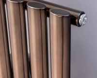 DQ Dune 1800 x 280 Stainless Steel Vertical Radiator Brushed Finish