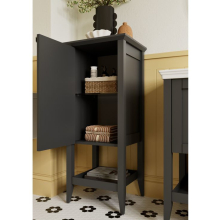Dendermond Matt Misty Blue 800 Floor Standing One Drawer Vanity Unit