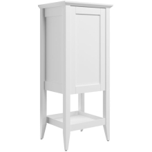 Dendermond Matt White Floor Standing One Door Midi Boy Unit