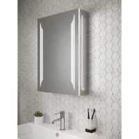 HiB Isoe 80 LED Mirror Bathroom Cabinet - 54400