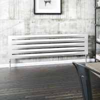 Drifter 410 x 1500mm Designer Radiator White - DQ Heating