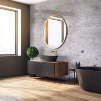 Durapanel Dark Linen 1200mm Duralock T&G Bathroom Wall Panel By JayLux