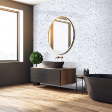 Durapanel Gloss White 1200mm S/E Bathroom Wall Panel By JayLux