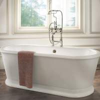 Burlington Bateau - Traditional Double Ended Freestanding Bath - 1640mm