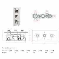 Sagittarius Eclipse Concealed Thermostatic Shower Valve