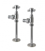 Eastbrook Eco Angle Traditional Valves with Tails in Chrome