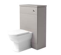 Classic Earl Grey 550mm Toilet Unit With Concealed Cistern - Origins By Utopia
