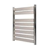 Abacus Elegance Plana Bathroom Towel Rail - 800 x 500mm - Chrome