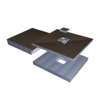 Abacus Raised Tileable Shower Tray Concept Kit 1 - 1850 x 900mm