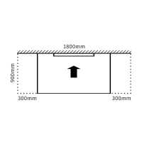 Abacus Elements Stainless Steel Infinity Waste Finishing Trim 700mm 