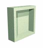 Tileable Recessed Niche Waterproof Storage Unit 35 x 24 x18cm - EMSU-05-0015