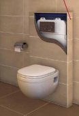 Essentials 1140mm High WC Pan Fixing Frame & Concealed Cistern