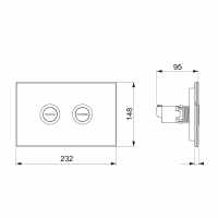 Abacus Direct Trend 2 WC Press Panel