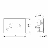 Abacus Direct Mode WC Press Panel