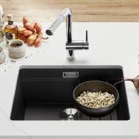 Blanco Etagon 700 U Granite Kitchen Sink - Black