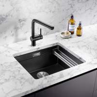 Blanco Etagon 500 U Granite Kitchen Sink - Coffee