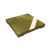 EasyFit Square Allure Polished Gold Waste Cover