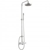 Sagittarius Eclipse Exposed Thermostatic Shower Valve with Riser