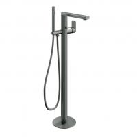 Abacus Edge Freestanding Bath Shower Mixer Tap - Anthracite