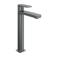 Abacus Edge Tall Mono Basin Mixer - Anthracite