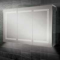 HIB Edge 120 Illuminated LED Bathroom Cabinet - 1200mm