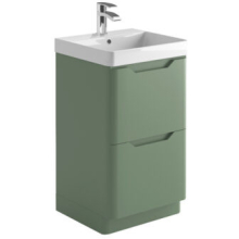 Scudo Ella 500 Sage Green Vanity Unit