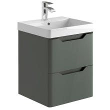 Scudo Ella 500 Anthracite Wall Hung Vanity Unit