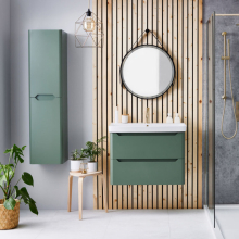 Scudo Ella 800 Sage Green Vanity Unit