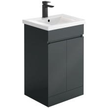 Scudo Empire 500 Matt Anthracite Square Vanity Unit