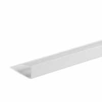 Splashpanel  End Cap White 2400mm
